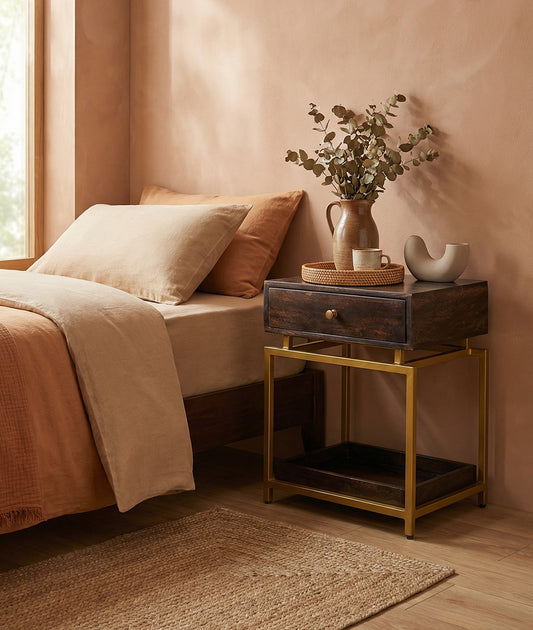 Divit Bedside Table