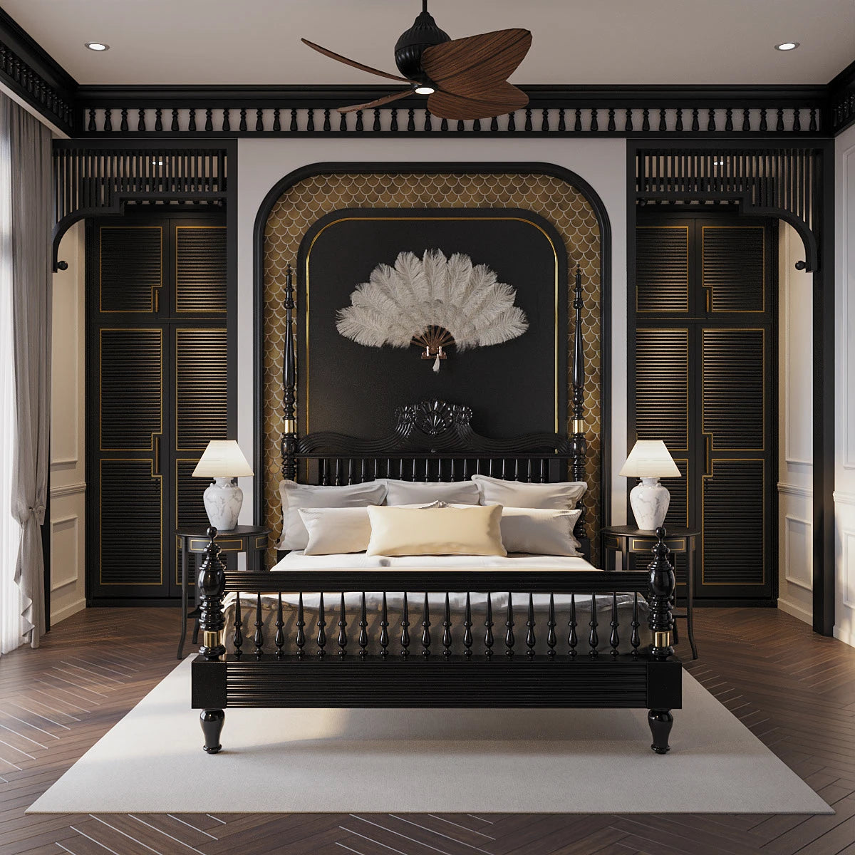Georgia Poster Bed