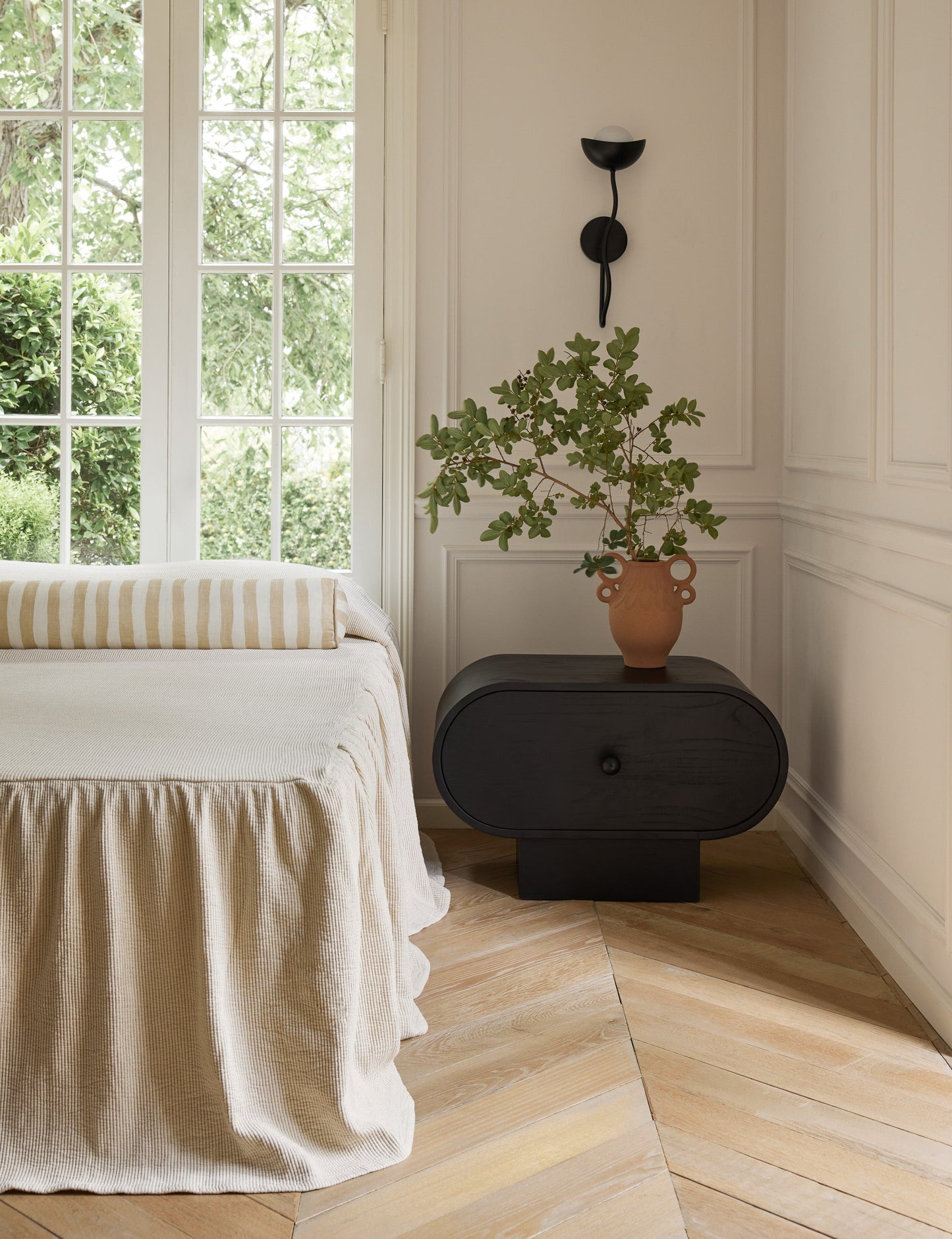 Lee Bedside Table - Lakkadhaara