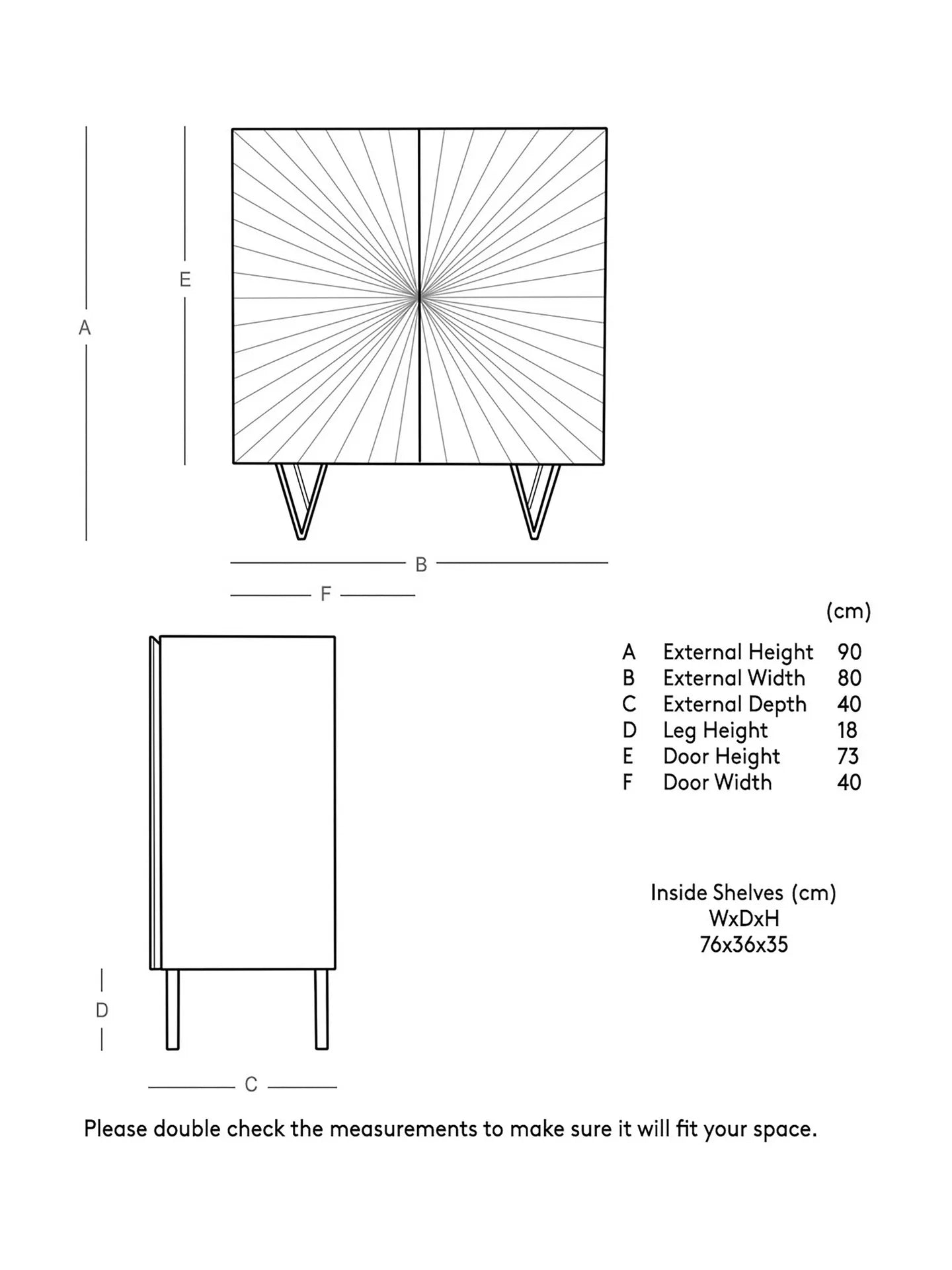 Phoenix Natural Cabinet