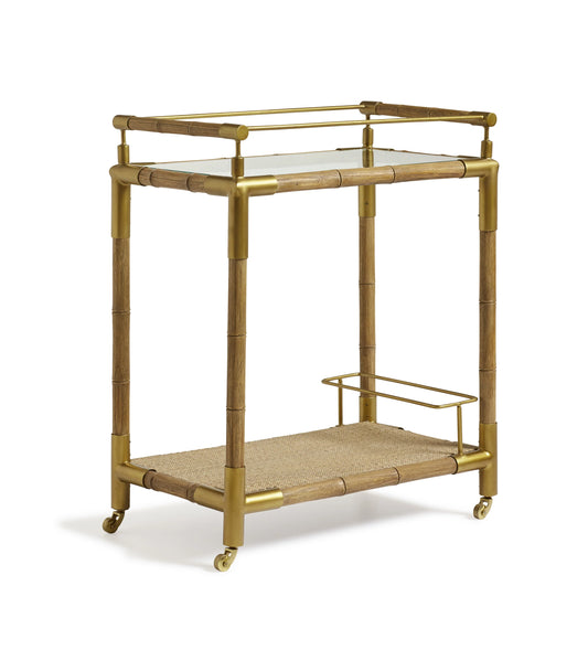 Stonehill Drinks Cart Hand-finished wood
