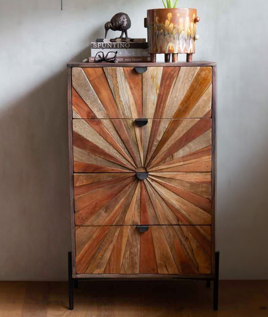 Sunburst Chest of Drawer - Lakkadhaara