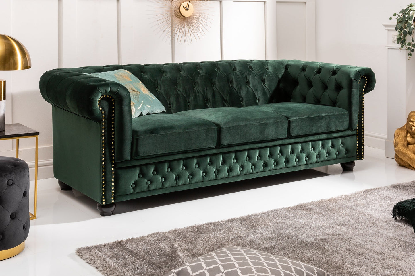 Themis Chesterfield Sofa - Lakkadhaara