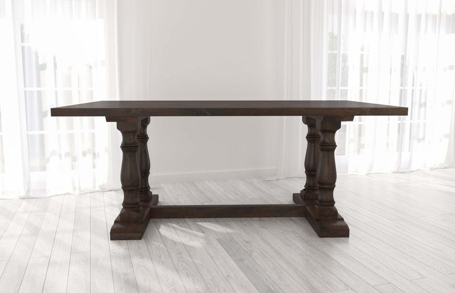 Stupa Solid Wood Dining Table