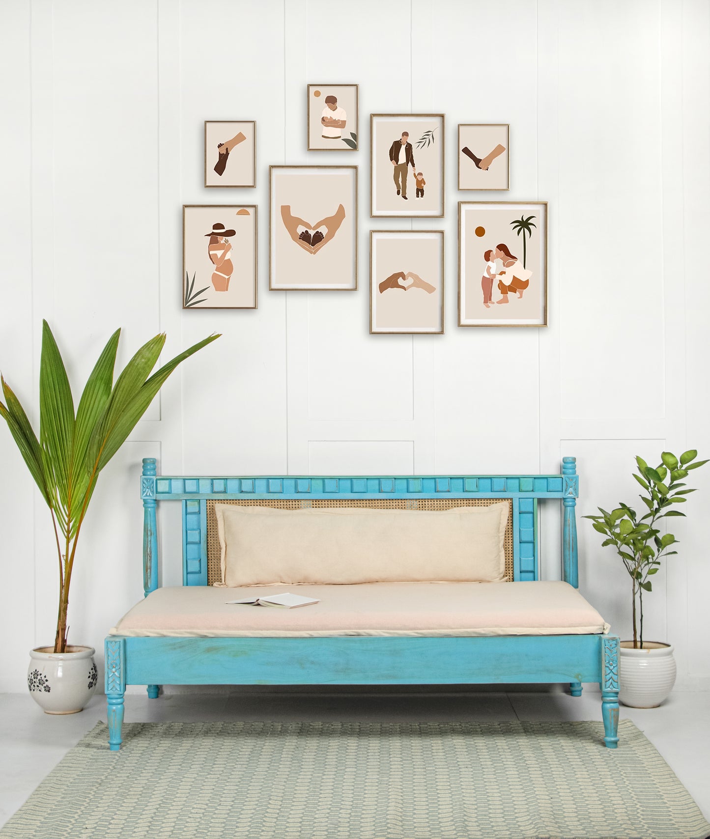 Advaita Day Bed - Lakkadhaara