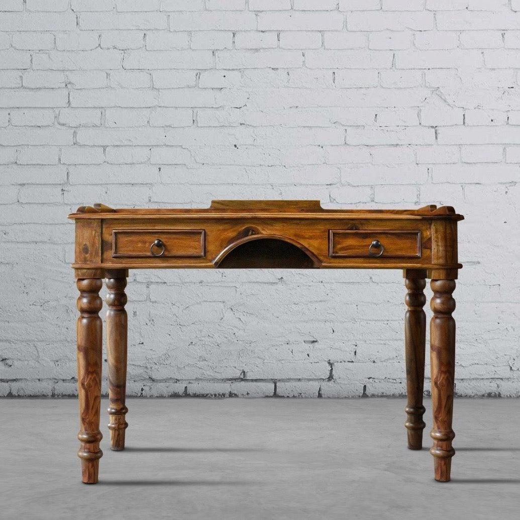 Agatha Solid Wood Study Table - Lakkadhaara