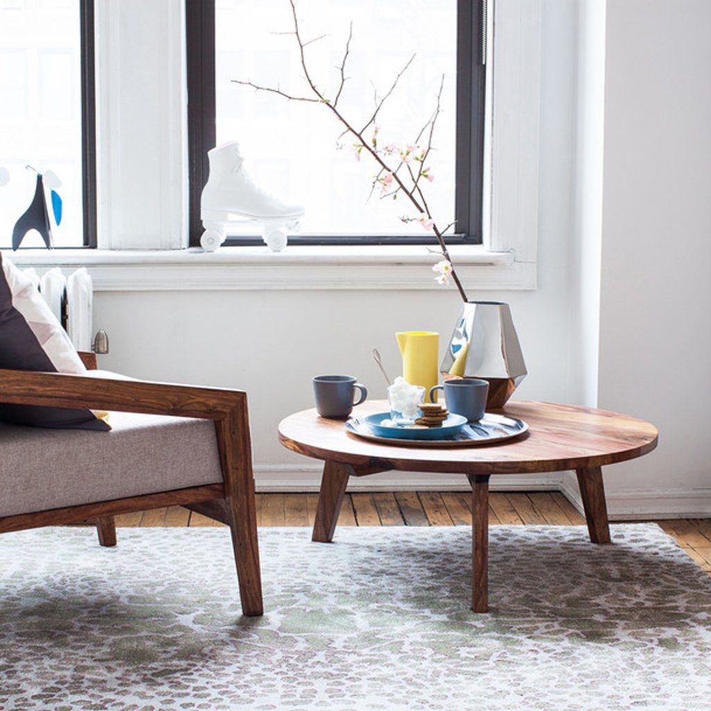 Ajax Round Coffee Table - Lakkadhaara