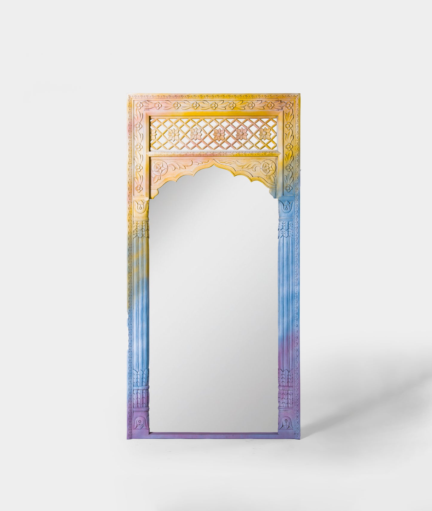 Aksha Carved Mirror - Lakkadhaara