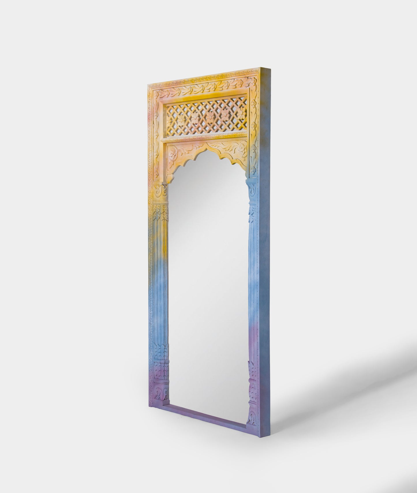 Aksha Carved Mirror - Lakkadhaara