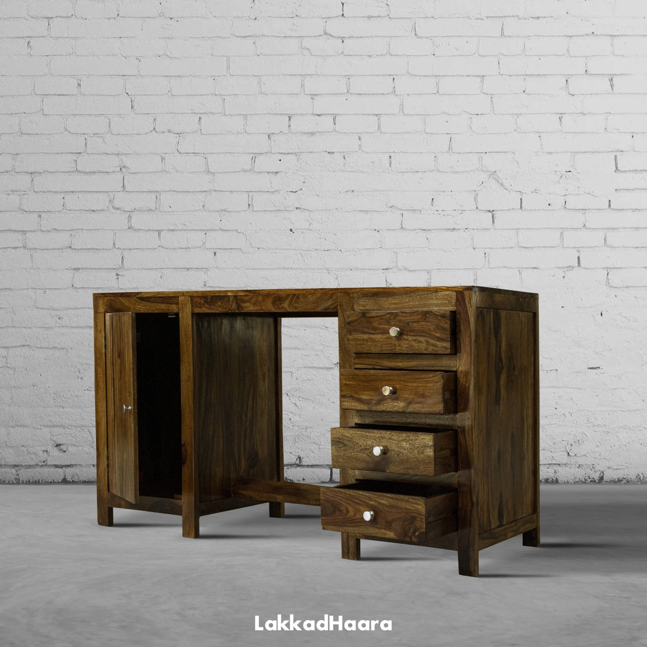Anthea Solid Wood Study Table - Lakkadhaara