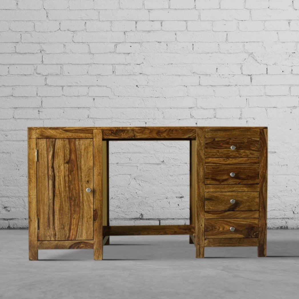 Anthea Solid Wood Study Table - Lakkadhaara