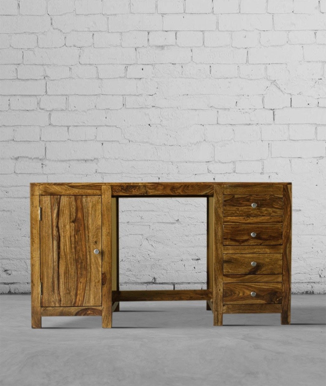 Anthea Solid Wood Study Table - Lakkadhaara