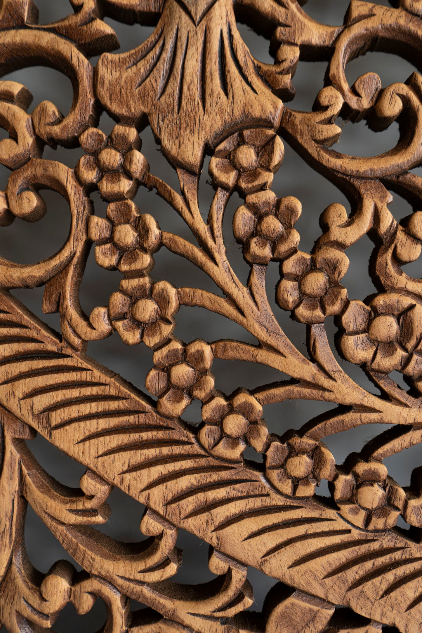 Antique Carved Headboard - Lakkadhaara