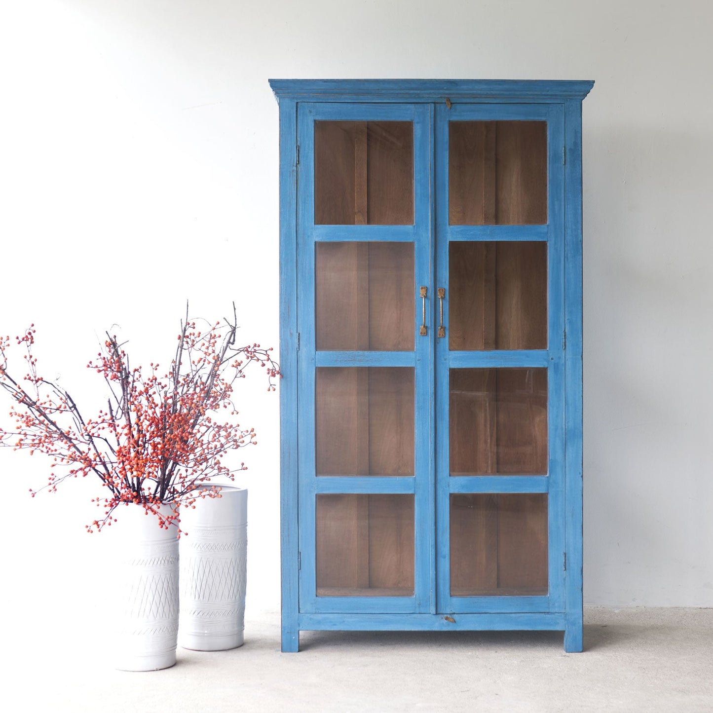 Aura Cupboard| Cobalt Blue - Lakkadhaara