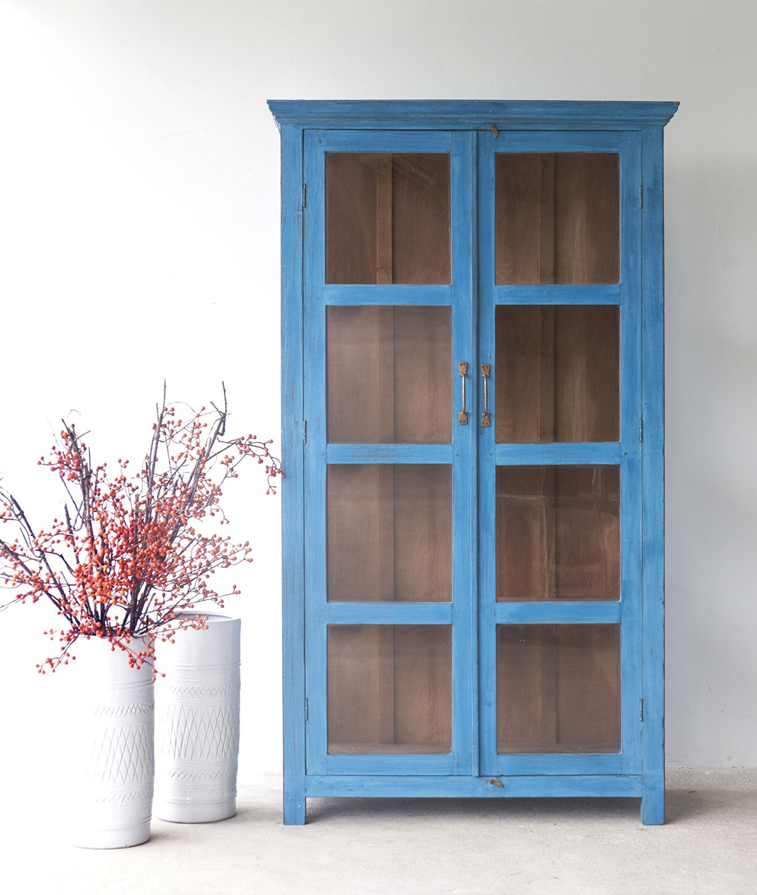 Aura Cupboard| Cobalt Blue - Lakkadhaara