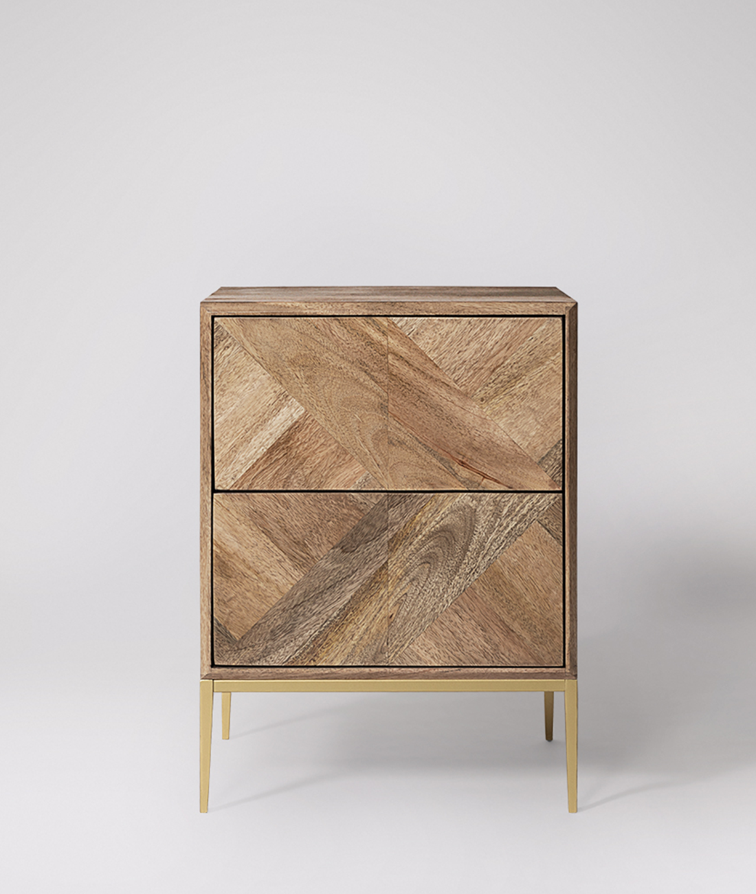 Deliya Solid Wood Bed Side Table