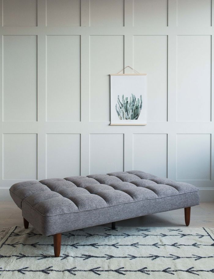 Brontes Sofa Bed - Grey - Lakkadhaara