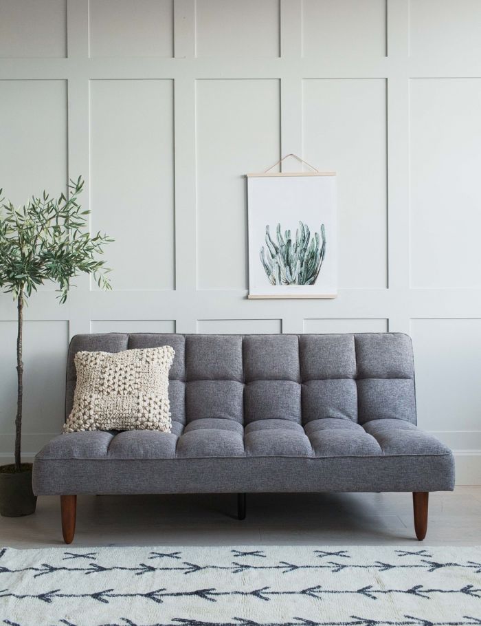 Brontes Sofa Bed - Grey - Lakkadhaara