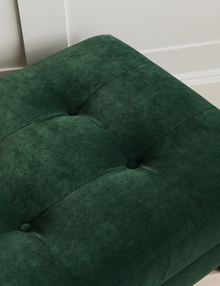 Caesar Button and Stud Footstool - Lakkadhaara