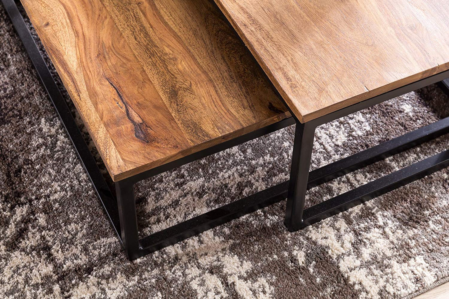 Chambery Solid Wood Set Of Center Table - Lakkadhaara