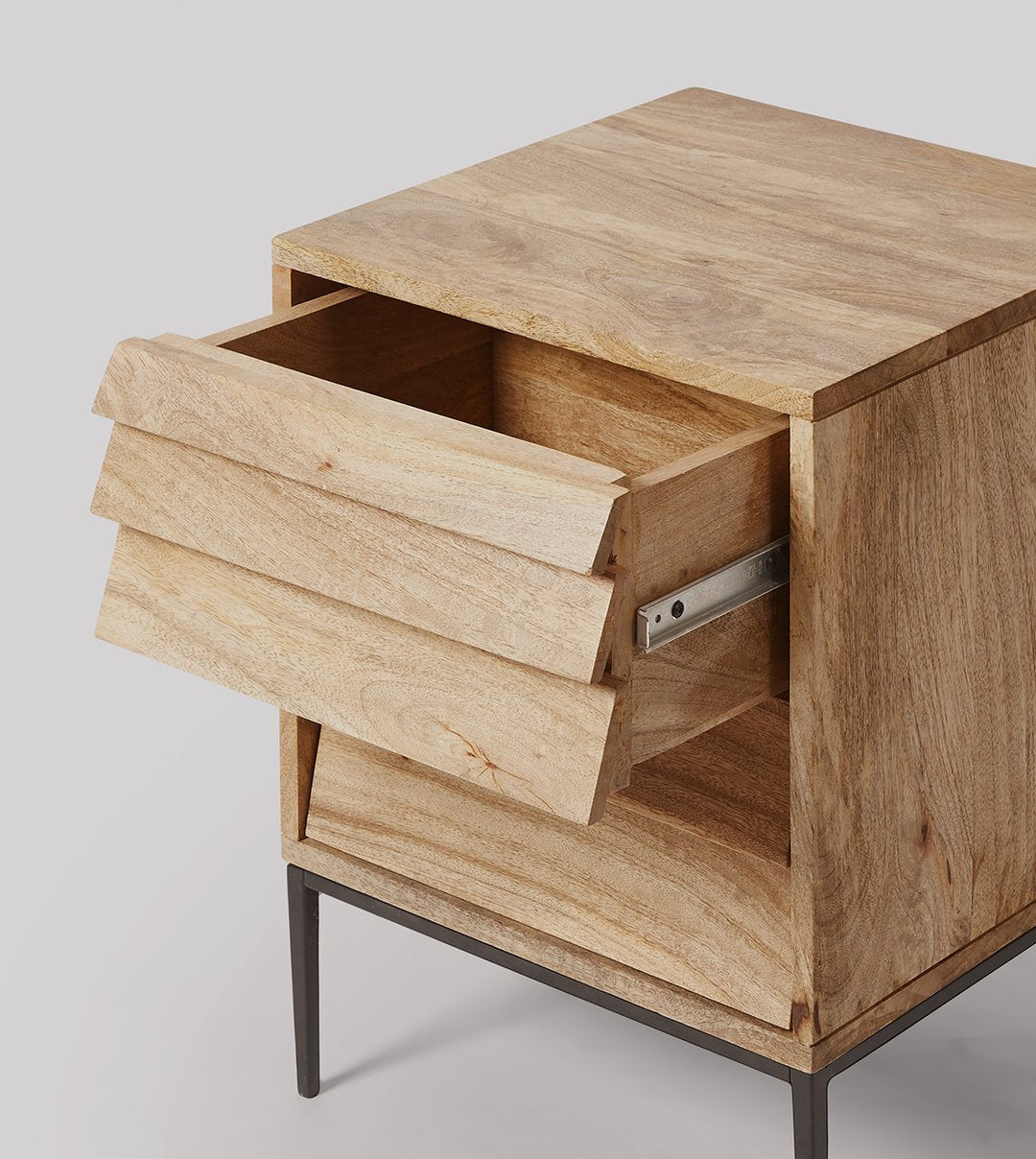 Dazbog Solid Wood Bed Side - Lakkadhaara