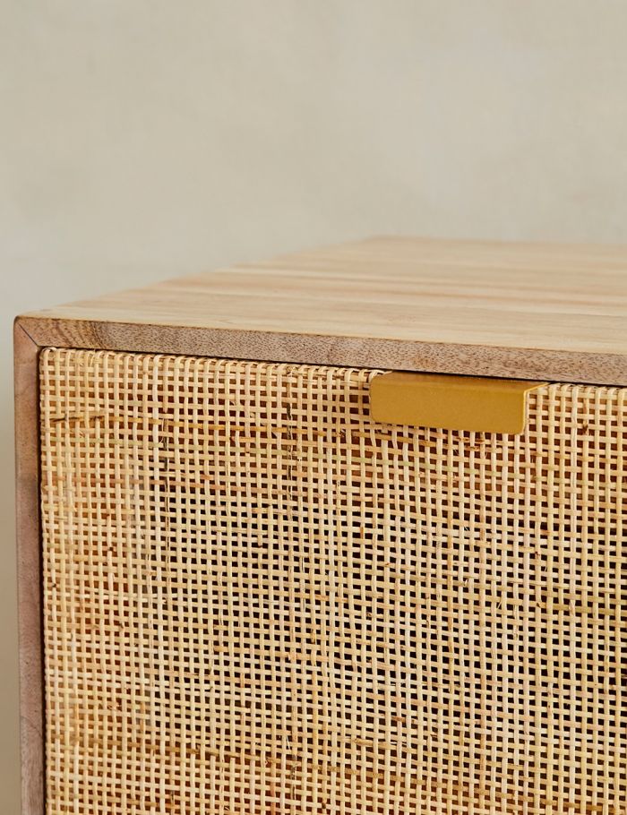 Divi Rattan Webbed Chest Of Drawers - Lakkadhaara