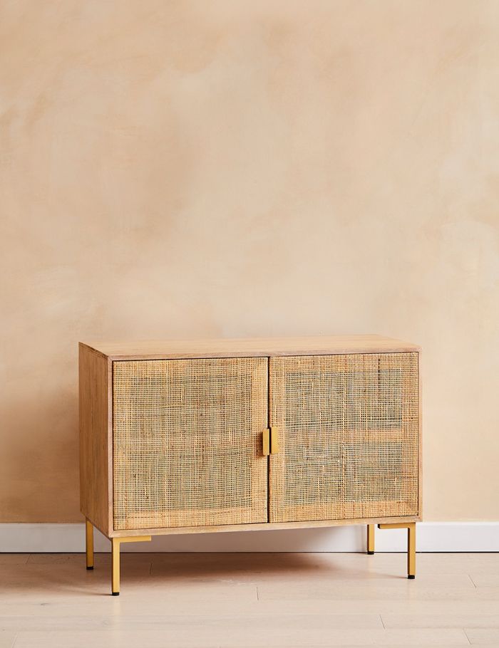 Divi Rattan Webbed Sideboard - Lakkadhaara