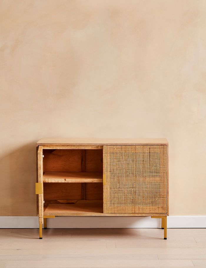 Divi Rattan Webbed Sideboard - Lakkadhaara
