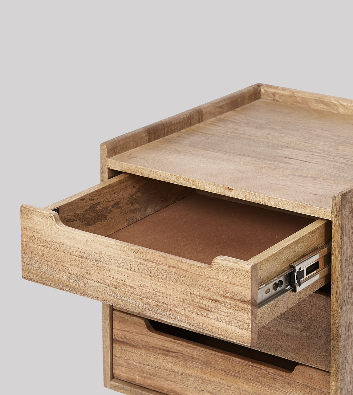 Finola Solid Wood Bed Side - Lakkadhaara