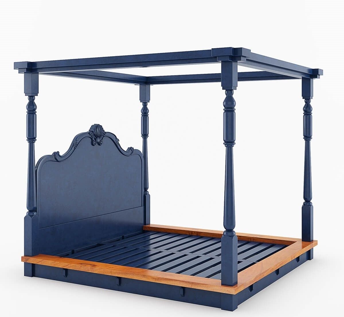 Florentina Poster Bed - Lakkadhaara