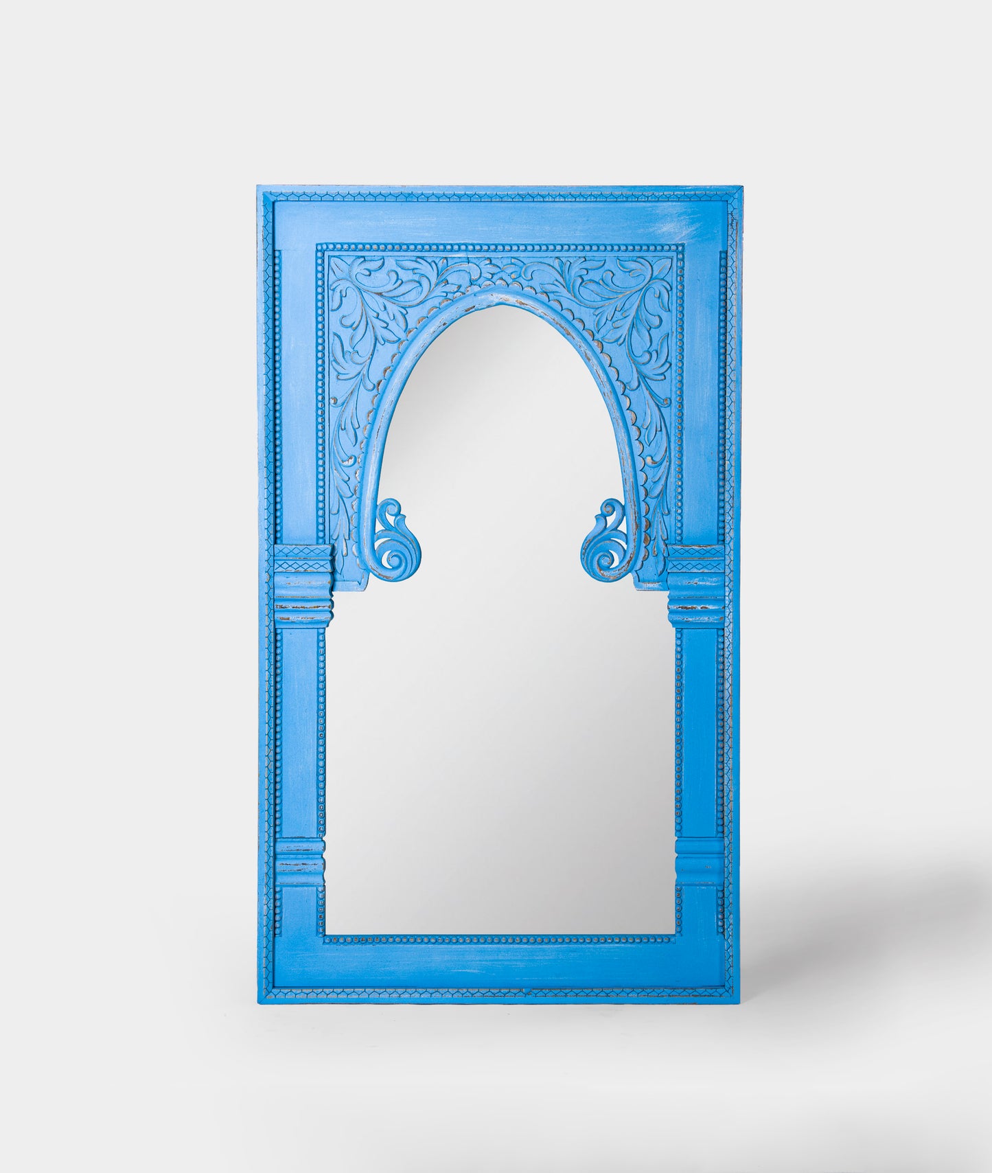Ishwa Carved Mirror - Lakkadhaara
