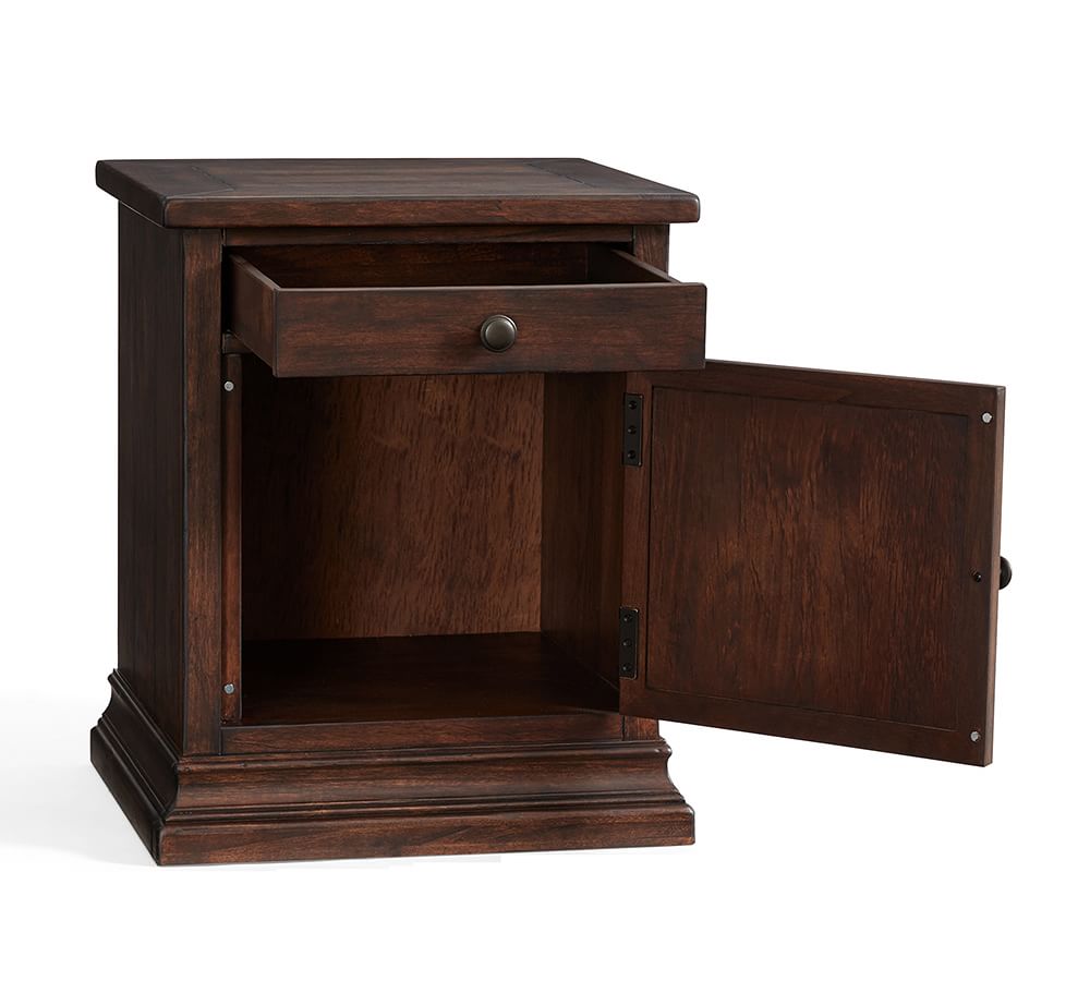 Leila Solid Wood Bed Side Table - Lakkadhaara