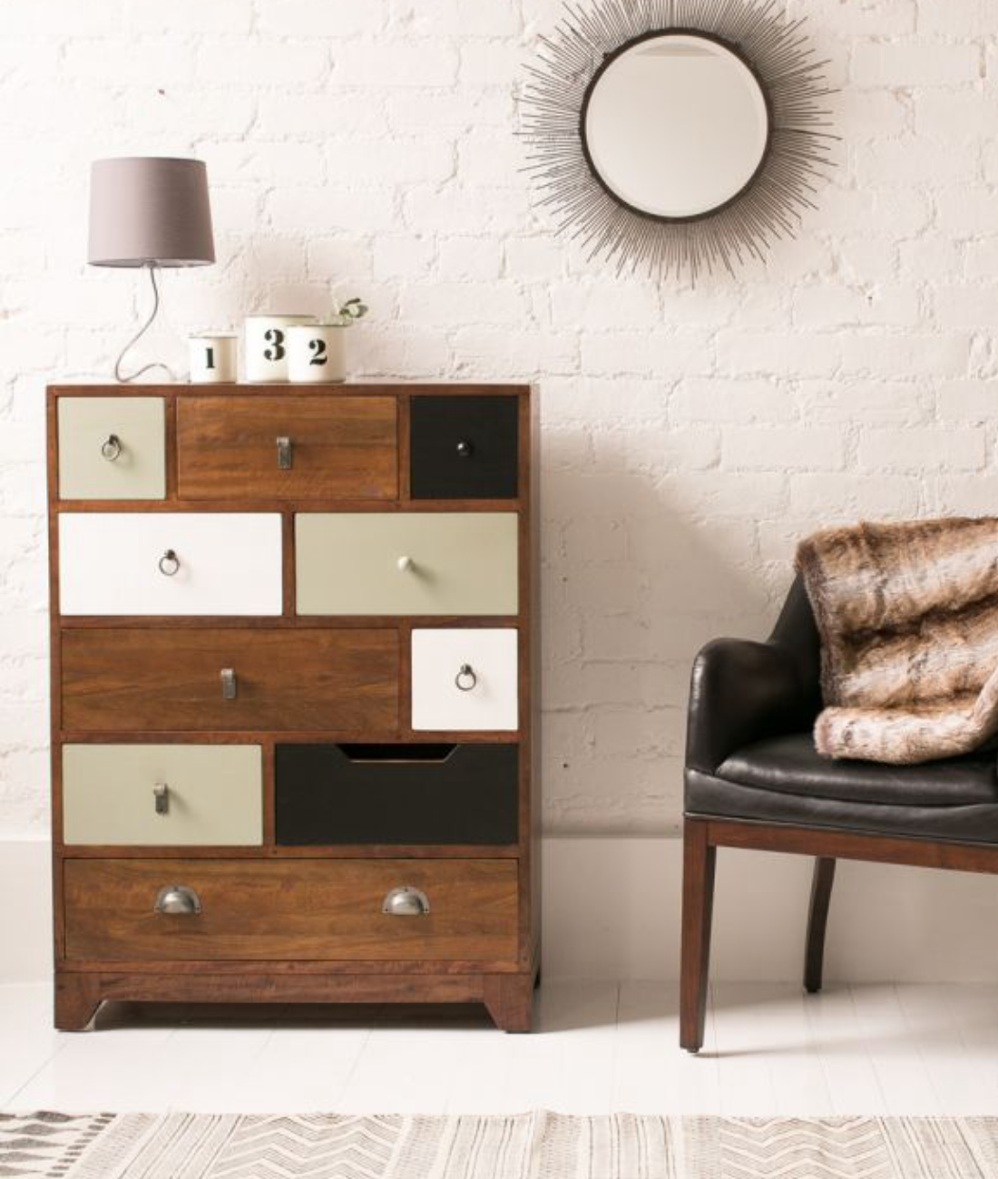 Marwari Chest Of Ten Drawers