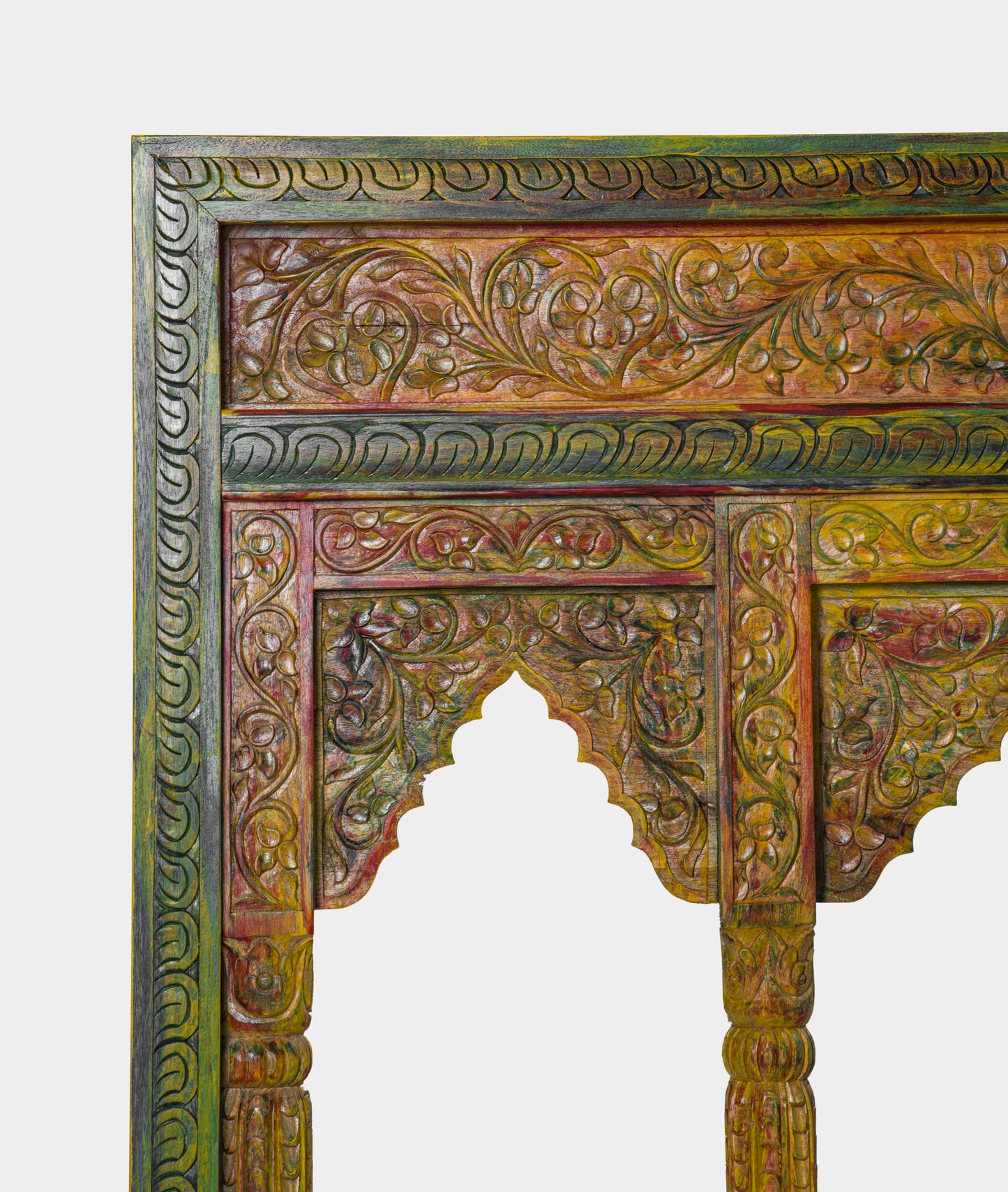 Nivansh Carved Mirror - Lakkadhaara
