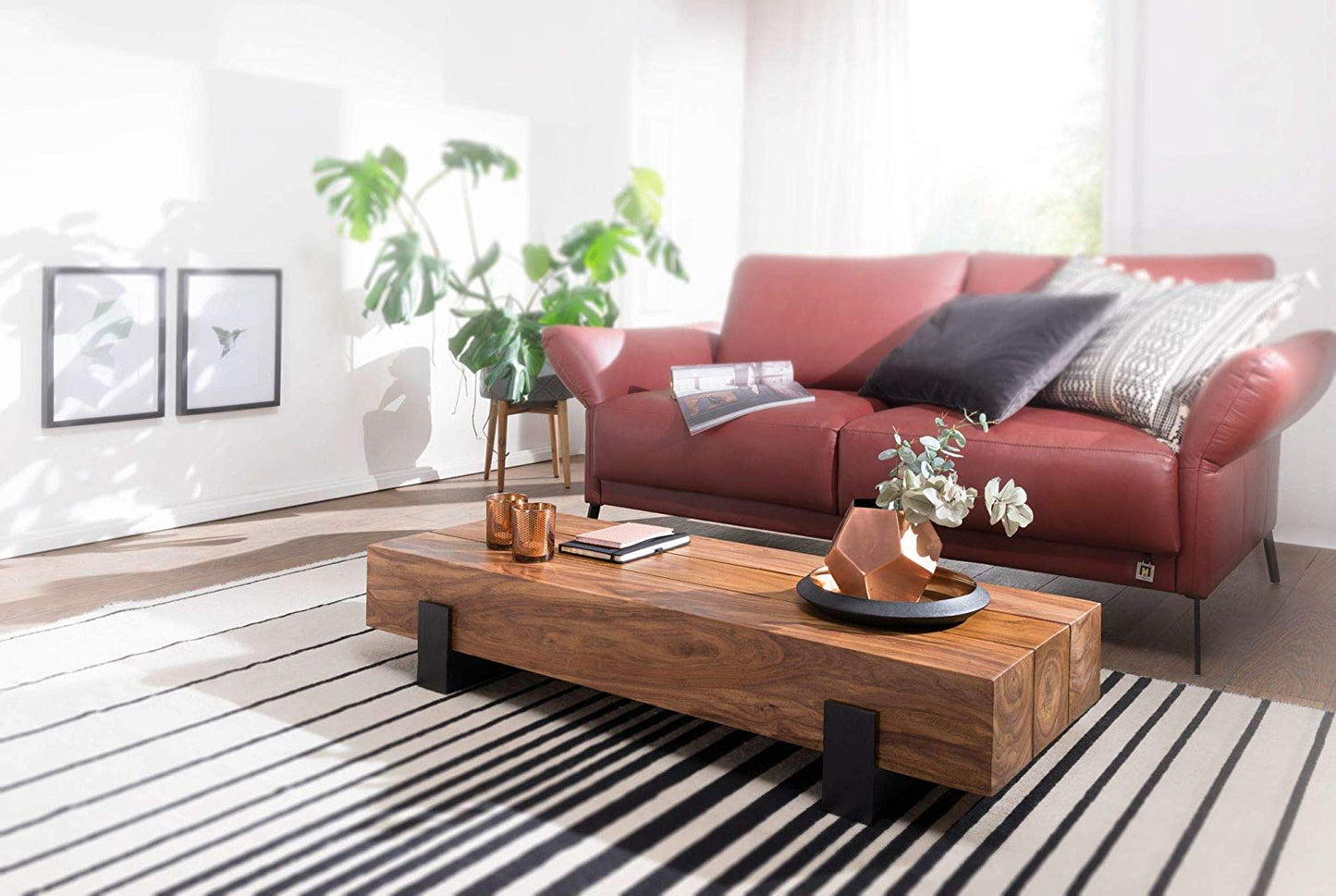 Orleans Solid Wood Coffee Table - Lakkadhaara