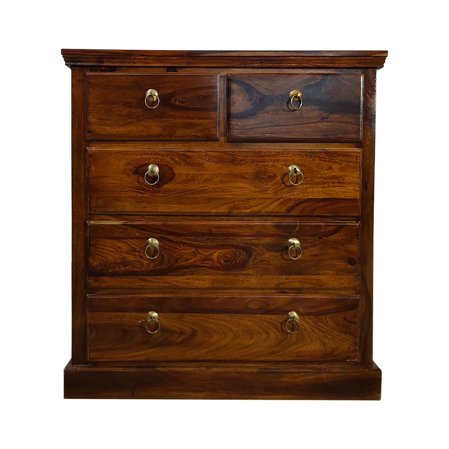 Pancha Solid Wood Chest Of Drawers - Lakkadhaara
