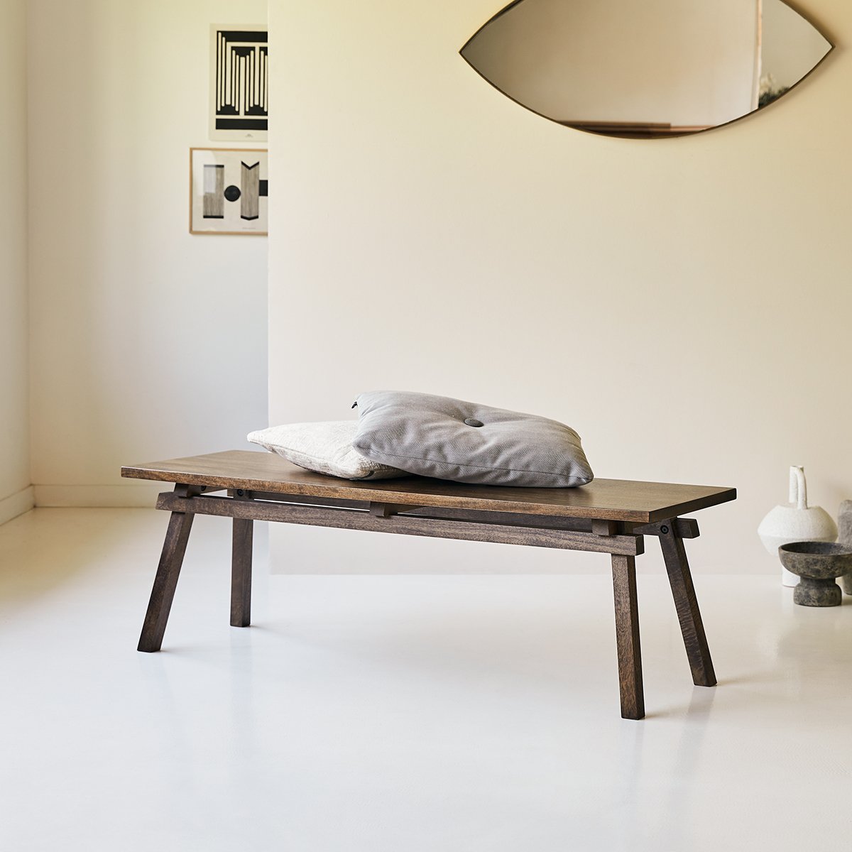 Pandora Mango Wood Bench - Lakkadhaara
