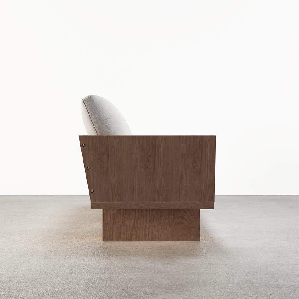 Parma Solid Wood Sofa