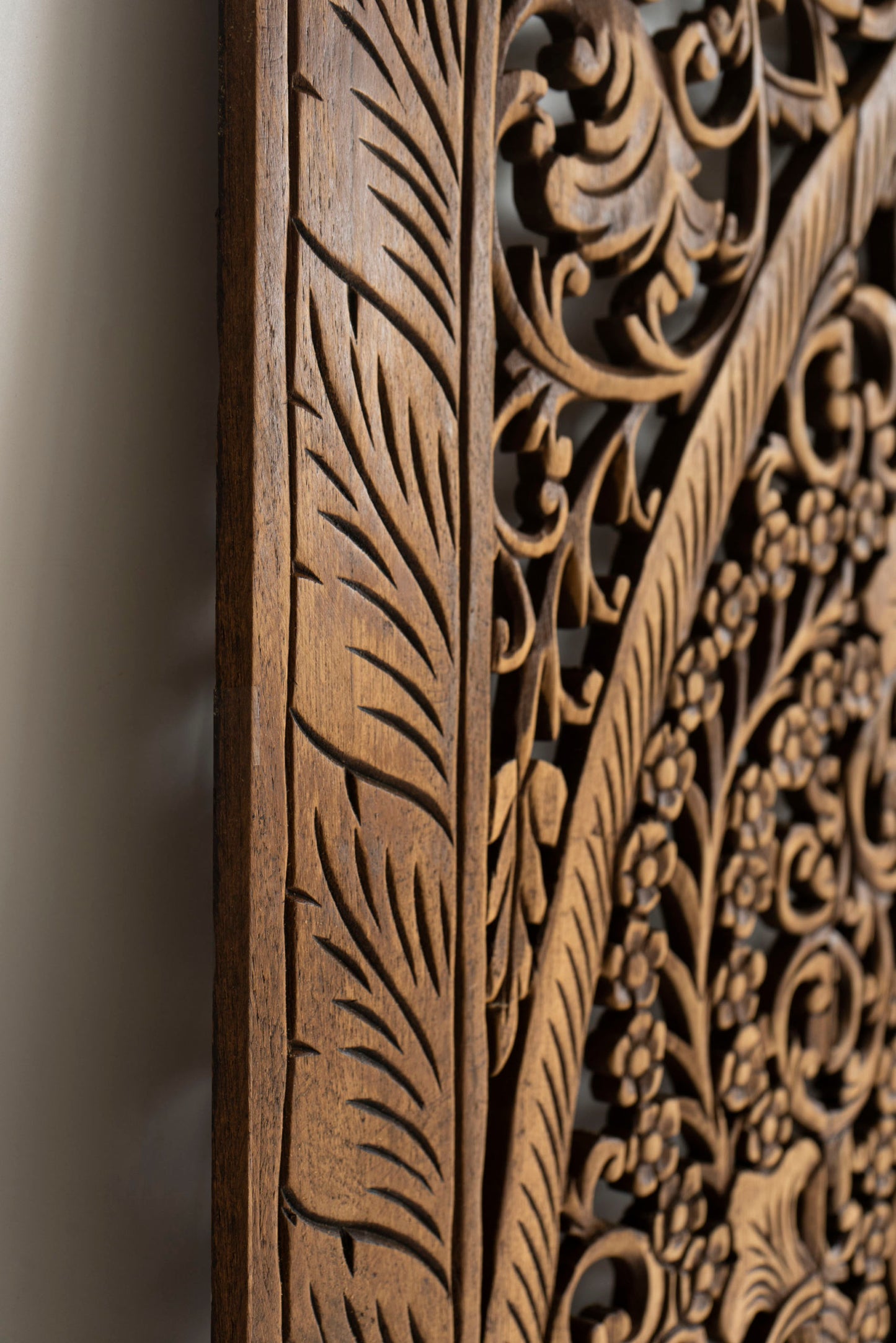 Antique Carved Headboard