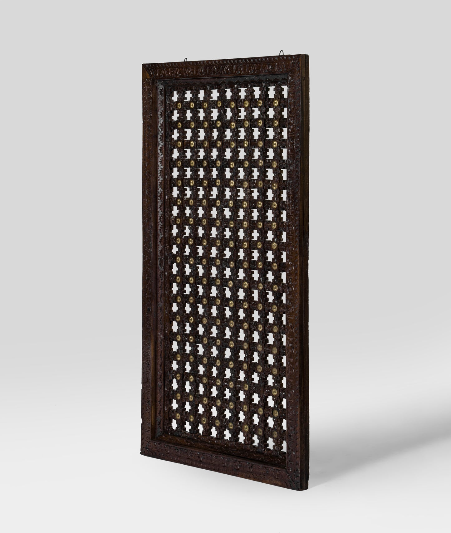 Rajasthani Carved Wooden Panel - Lakkadhaara