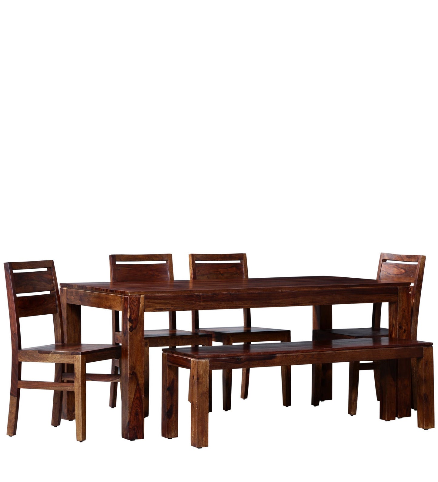 Teen Panti Six Seater Solid Wood Dining Set