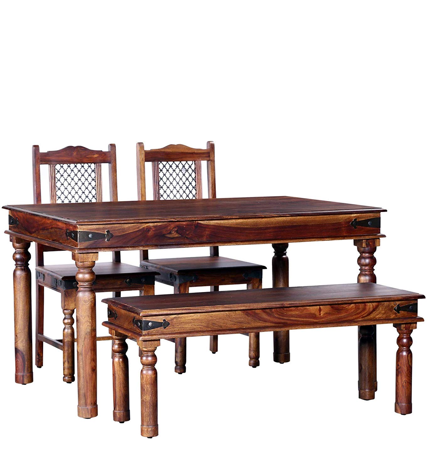 Jodhpur Solid Wood Six Seater Dining Set