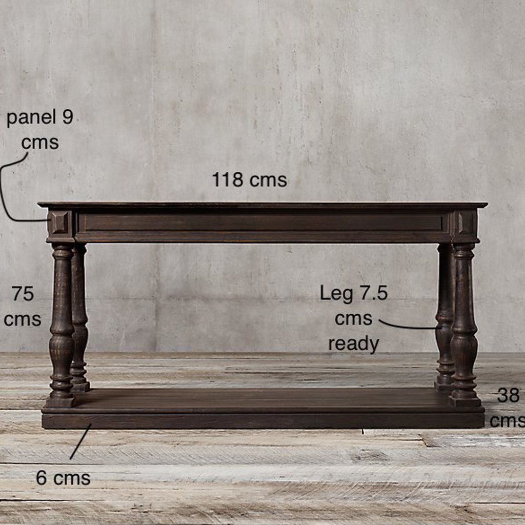 Sau Paulo Console Table - Lakkadhaara