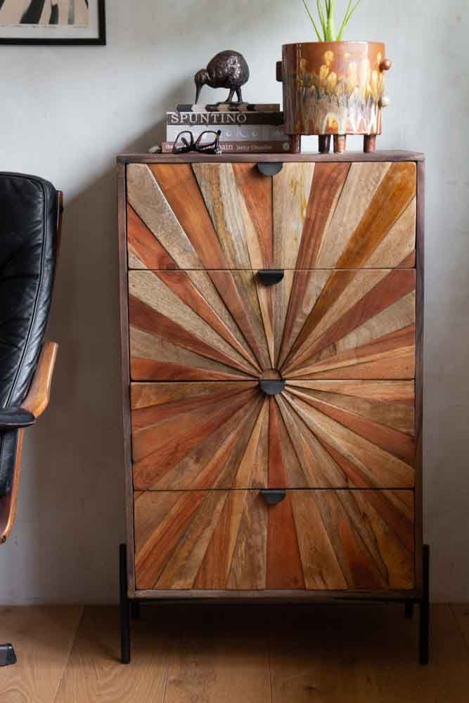 Sunburst Chest of Drawer - Lakkadhaara