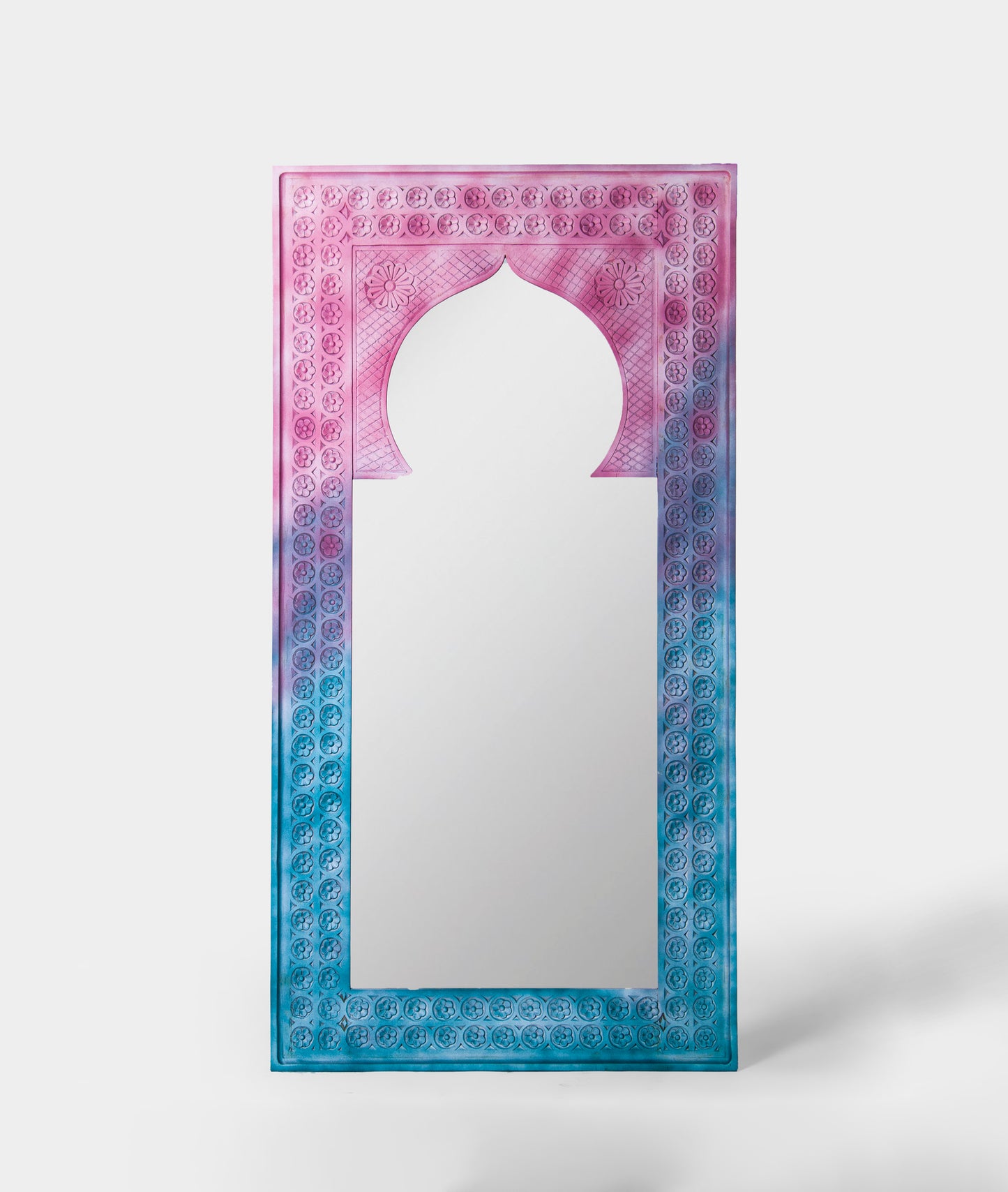 Taj Carved Mirror - Lakkadhaara