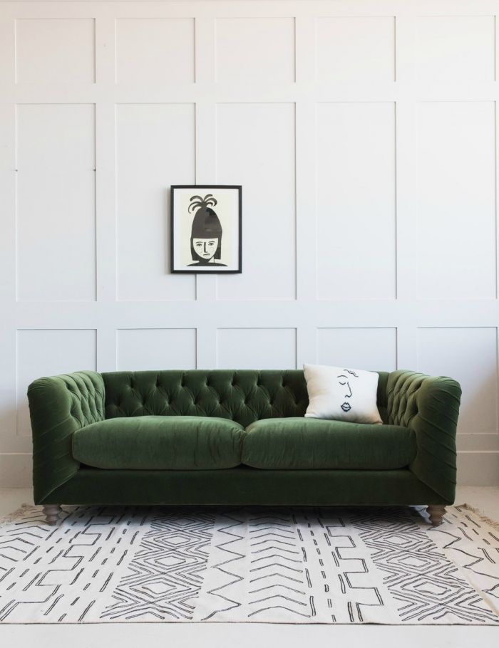 Theseus Chesterfield Three Seater Sofa - Lakkadhaara