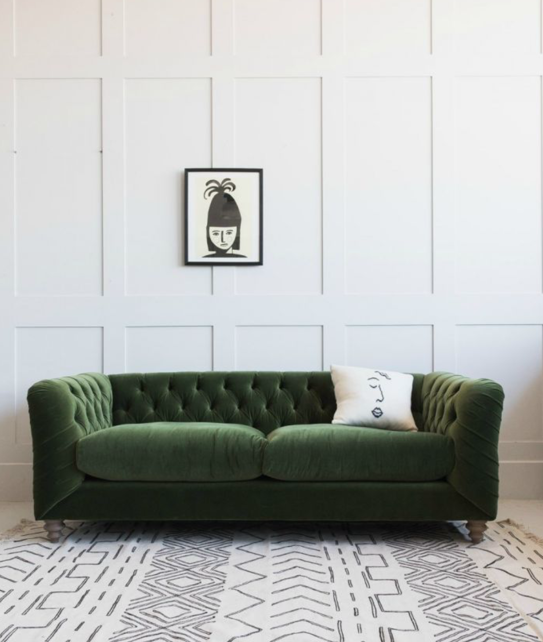 Theseus Chesterfield Three Seater Sofa - Lakkadhaara