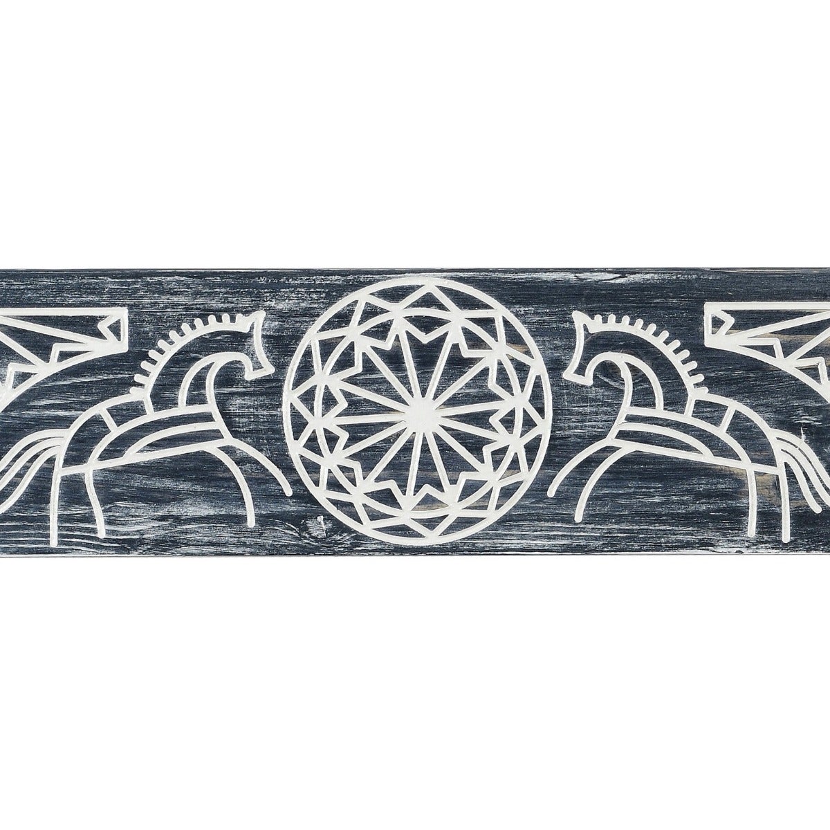 Tribal Carved Mirror - Lakkadhaara