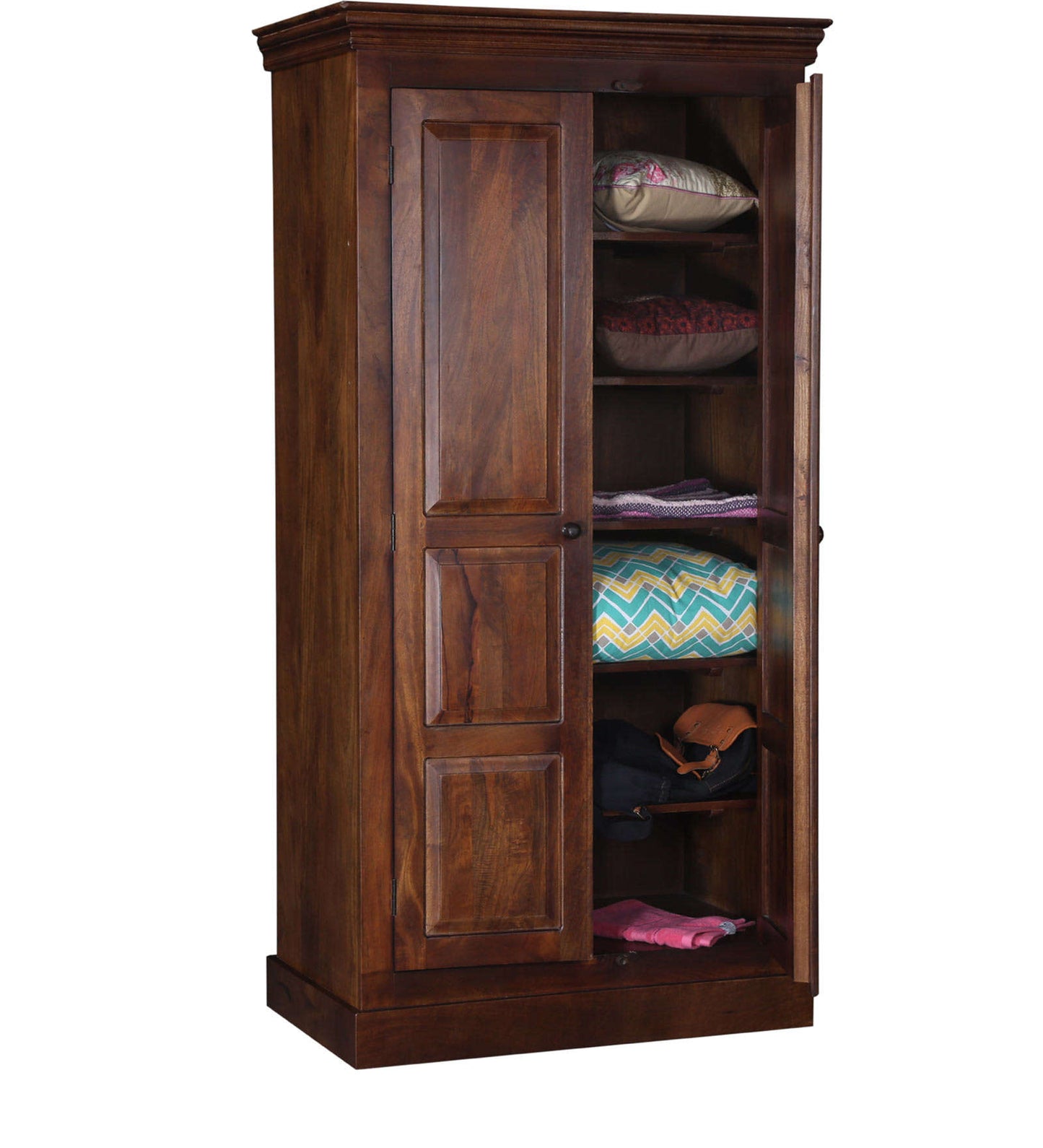 Urban Solid Wood Wardrobe - Lakkadhaara