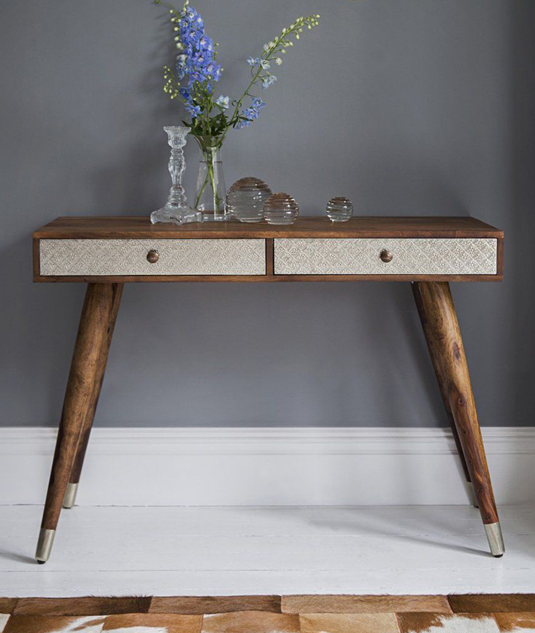 Vasco Da Gama Solid Wood Study Table - Lakkadhaara
